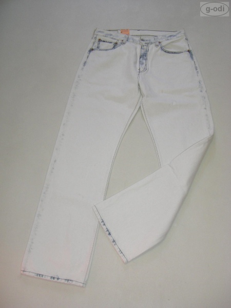 Levis® Levis 501 01.52 Jeans, 33/ 34 creme weiß NEU 