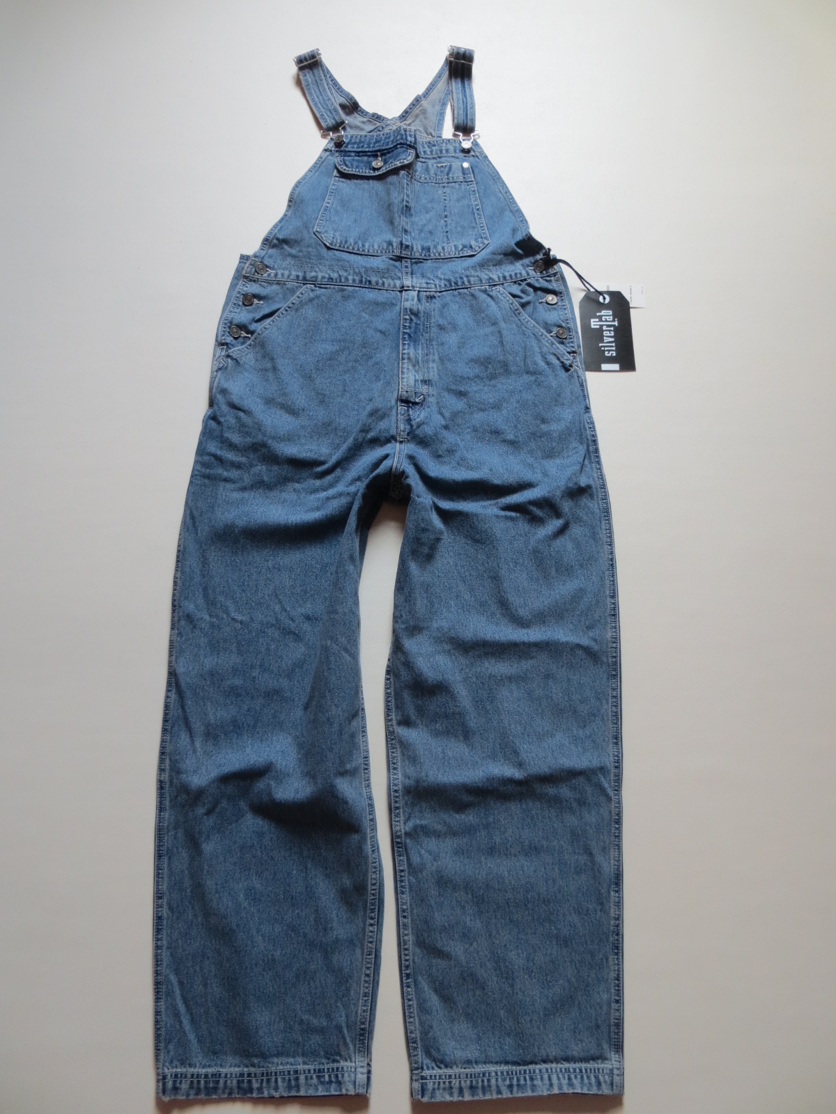 Levis Silver Tab Latzhose Latz Jeans Gr M Ca W 36 L 32 Vintage 8214