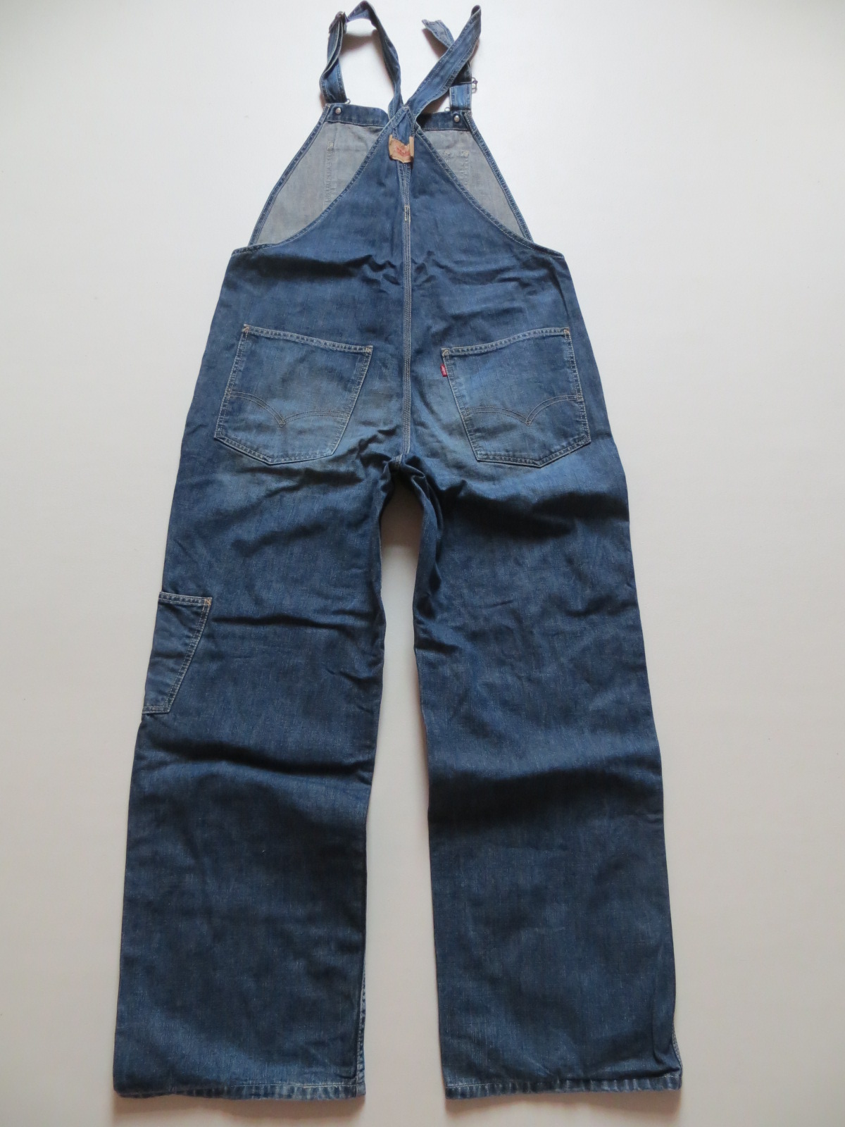 Levis Carpenter Latzhose Latz Jeans Gr L Ca W 36 L 32 Vintage 1261